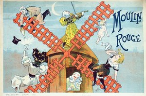 Portada de un programa para el Moulin Rouge, 1896 de Ferdinand Misti Mifliez